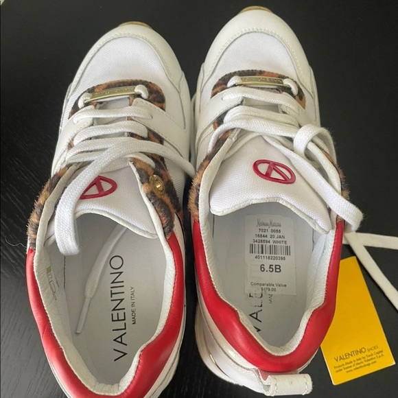 Valentino Tiger Calf Hair Sneakers - Picture 3 of 5